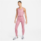 NIKE One Dri-FIT Tanktop Damen 667 - desert berry/black S