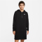 NIKE Sportswear Club Fleece Hoodie-Kleid Damen 010 - black/white XS