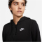 NIKE Sportswear Club Fleece Hoodie-Kleid Damen 010 - black/white XS