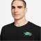 NIKE Dri-FIT D.Y.E. Fleece Fitness Sweatshirt Herren 010 - black/summit white M