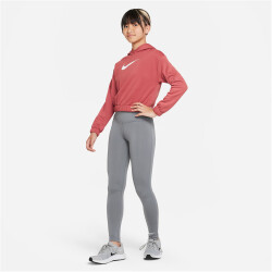 NIKE Therma-FIT Hoodie Mädchen 691 - canyon rust/white S (128-137 cm)