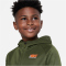 NIKE Therma-FIT Training Kapuzenjacke Jungen 326 - rough green/black/total orange M (137-147 cm)