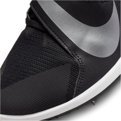 NIKE Zoom Rival Jumping Spikes Leichtathletikschuhe 001 - black/metallic silver-dk smoke grey 42