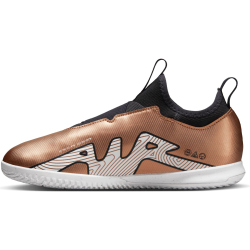 NIKE Jr. Zoom Vapor 15 Academy IC Hallen-Fu&szlig;ballschuhe Kinder 810 - metallic copper/metallic copper 27
