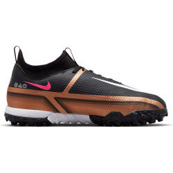 NIKE Jr. Phantom GT2 Academy Dynamic-FIT TF Turf Multinocken-Fußballschuhe Kinder 810 - metallic copper/metallic copper 37.5
