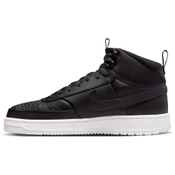 NIKE Court Vision Mid-Top Winterschuhe Herren 002 - black/black-phantom 38.5