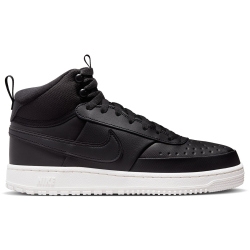 NIKE Court Vision Mid-Top Winterschuhe Herren 002 - black/black-phantom 38.5