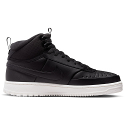 NIKE Court Vision Mid-Top Winterschuhe Herren 002 - black/black-phantom 38.5