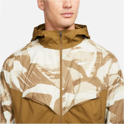 NIKE Repel Windrunner Camouflage Laufjacke Herren 242 - hazel rush/hazel rush/reflective silv L