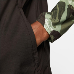 NIKE Repel Windrunner Camouflage Laufjacke Herren 386 - oil green/velvet brown/reflective silv L