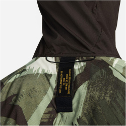 NIKE Repel Windrunner Camouflage Laufjacke Herren 386 - oil green/velvet brown/reflective silv L