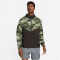 NIKE Repel Windrunner Camouflage Laufjacke Herren 386 - oil green/velvet brown/reflective silv L