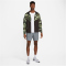 NIKE Repel Windrunner Camouflage Laufjacke Herren 386 - oil green/velvet brown/reflective silv L