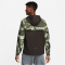 NIKE Repel Windrunner Camouflage Laufjacke Herren 386 - oil green/velvet brown/reflective silv L
