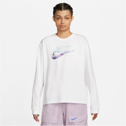 NIKE Sportswear Sweatshirt Damen 100 - white XS