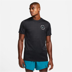 NIKE Dri-FIT D.Y.E. Fitness T-Shirt Herren 010 - black M