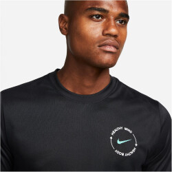 NIKE Dri-FIT D.Y.E. Fitness T-Shirt Herren 010 - black M