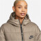 NIKE Sportswear Therma-FIT Repel Synthetic-Fill Parka mit Kapuze Damen 040 - olive grey/black/black M