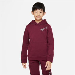 NIKE Sportswear Fleece Hoodie Jungen 638 - dark...