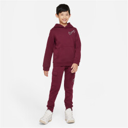 NIKE Sportswear Fleece Hoodie Jungen 638 - dark beetroot/black S (128-137 cm)