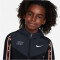 NIKE Sportswear Repeat Kapuzenjacke Jungen 010 - black/dk smoke grey/white S (128-137 cm)