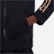 NIKE Sportswear Repeat Kapuzenjacke Jungen 010 - black/dk smoke grey/white S (128-137 cm)