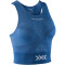 X-BIONIC Energizer 4.0 Fitness Crop Top Damen A019 - jeans blue/pearl beige S