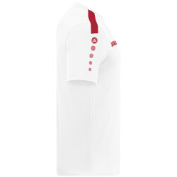 JAKO Power kurzarm Trikot Herren 004 - weiß/rot M