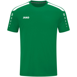 JAKO Power kurzarm Trikot Kinder 200 - sportgrün 116