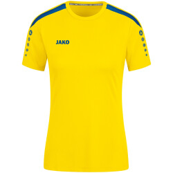 JAKO Power kurzarm Trikot Damen 304 - citro/royal 34