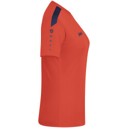 JAKO Power kurzarm Trikot Damen 375 - flame/marine 40