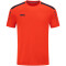 JAKO Power kurzarm Trikot Herren 375 - flame/marine 3XL