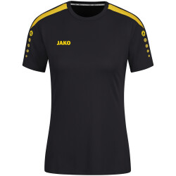 JAKO Power kurzarm Trikot Damen 803 - schwarz/citro 34