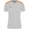 JAKO Power kurzarm Trikot Damen 846 - soft grey/neonorange 44