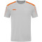 JAKO Power kurzarm Trikot Herren 846 - soft grey/neonorange 4XL