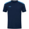 JAKO Power kurzarm Trikot Kinder 910 - marine/skyblue 116
