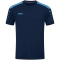JAKO Power kurzarm Trikot Herren 910 - marine/skyblue S