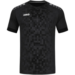 JAKO Pixel kurzarm Trikot Kinder 800 - schwarz 164