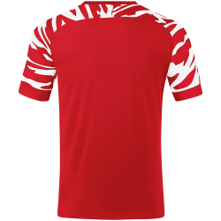 JAKO Wild kurzarm Trikot Herren 112 - sportrot/weiß S