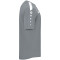 JAKO Power T-Shirt Damen 840 - steingrau 34