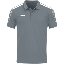 JAKO Power Poloshirt Herren 840 - steingrau 4XL