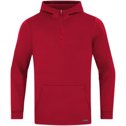 JAKO Pro Casual Zip-Hoodie Damen 141 - chili rot 34