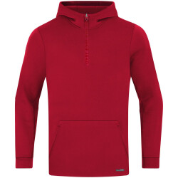 JAKO Pro Casual Zip-Hoodie Damen 141 - chili rot 44