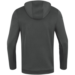 JAKO Pro Casual Zip-Hoodie Damen 855 - aschgrau 34