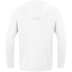 JAKO Power Kapuzenjacke Damen 004 - weiß/rot 34