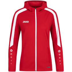 JAKO Power Kapuzenjacke Damen 100 - rot 34