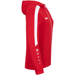 JAKO Power Kapuzenjacke Damen 100 - rot 34