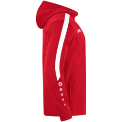 JAKO Power Kapuzenjacke Damen 100 - rot 34