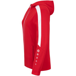 JAKO Power Kapuzenjacke Herren 100 - rot XL