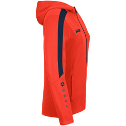 JAKO Power Kapuzenjacke Damen 375 - flame/marine 34